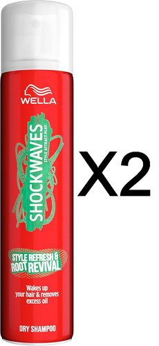 Wella shockwaves dry - wella, shampoo