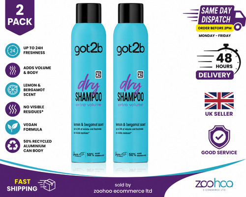 Got2b dry shampoo extra - shampoo,
