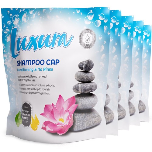 Pack luxura shampoo cap - 5,,